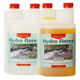 Минеральное удобрение CANNA Hydro Flores A+B HW 1 л